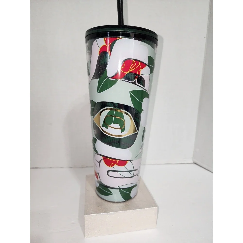 Starbucks Artist Collaboration Series Alison Bremner Winter 2024 Cold Tumbler‎
